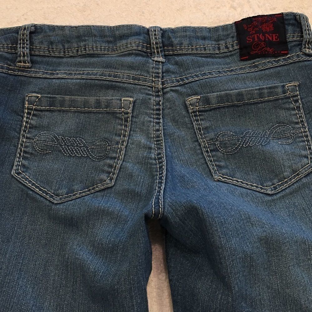 Stone Love blue jeans size Large straight leg